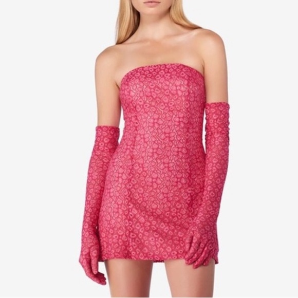 NWOT Miscreants Cupid Mini w/ gloves (pink lace) • MSRP $350 • US 8 - Picture 1 of 4